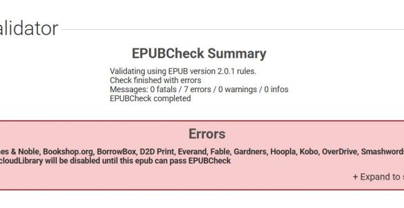 Come Controllare e Validare un File EPUB prima della pubblicazione