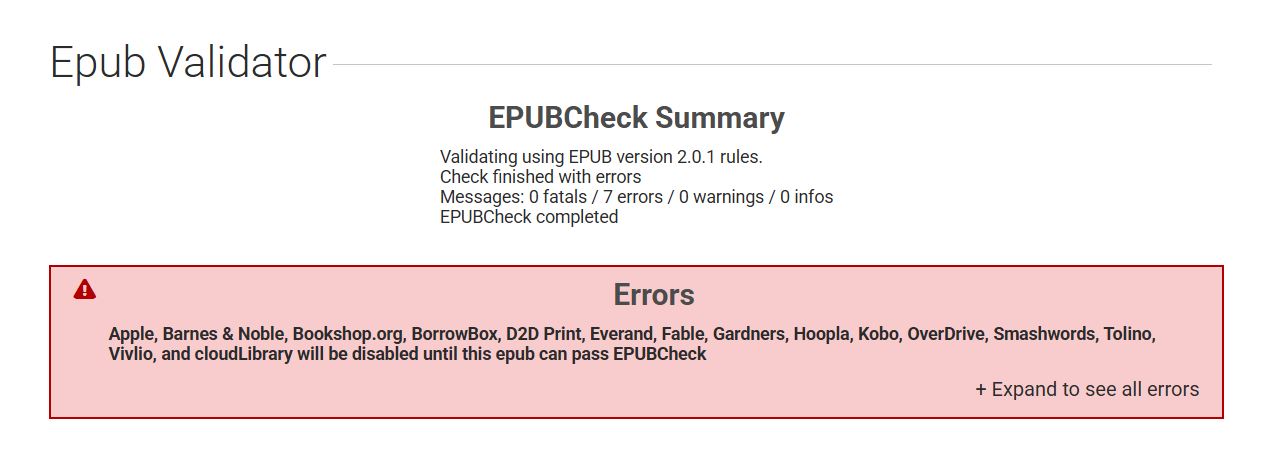 Come Controllare e Validare un File EPUB prima della pubblicazione